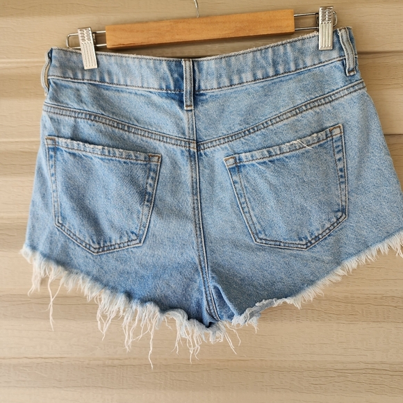 Pacsun high rise festival denim shorts size 28 - Picture 8 of 11